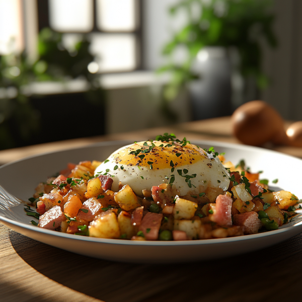 Kinsley's corned beef hash recipe with hint of Tobasco
